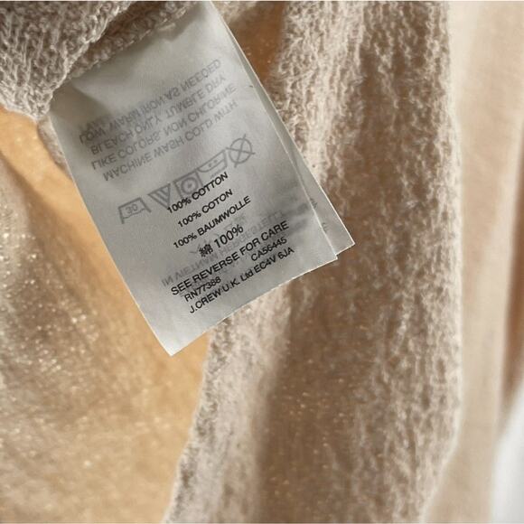 Madewell Women's Peach Flutter Sleeve Cotton Ingrid Dolman Blouse Size XS - Picture 8 of 8